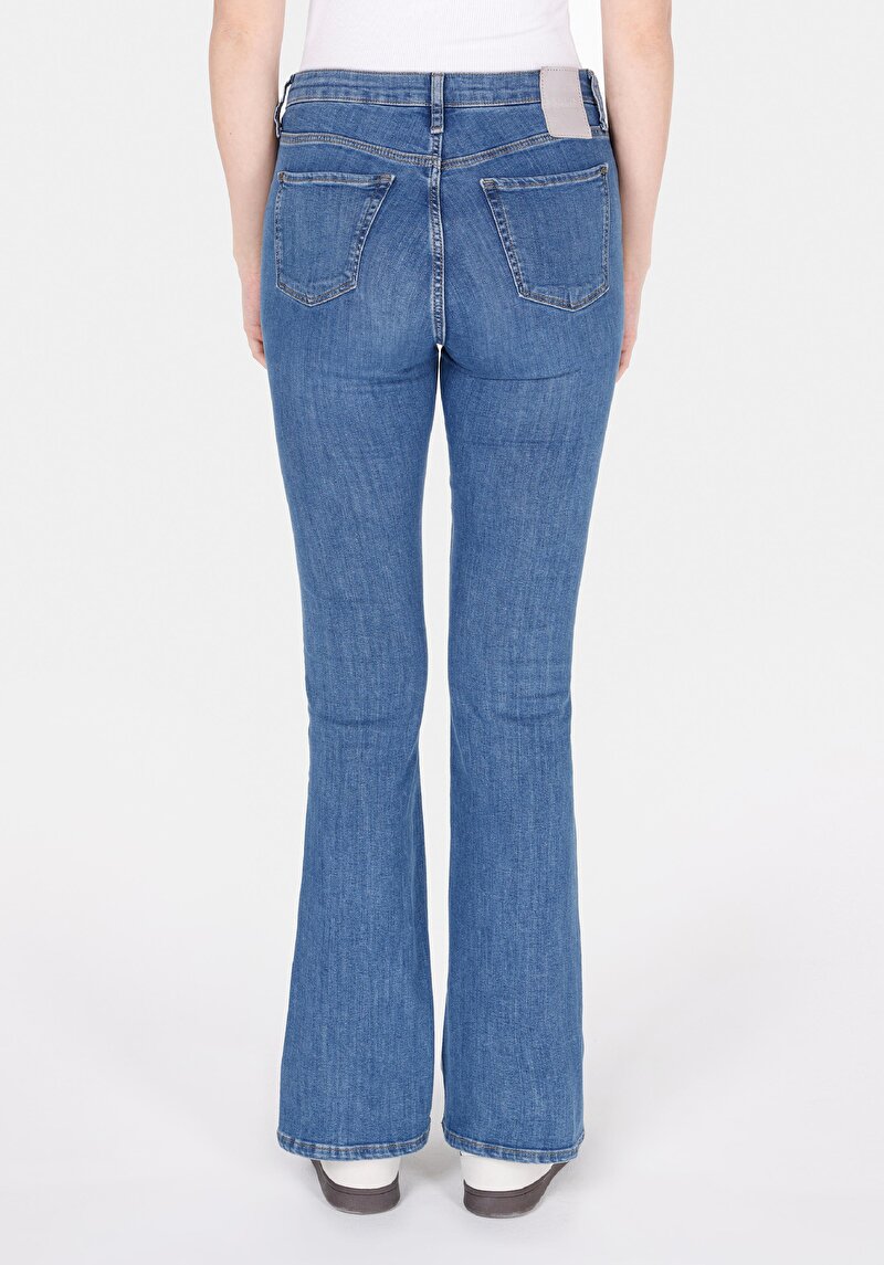 Slim Fit Kadın Denim Jean Pantolon