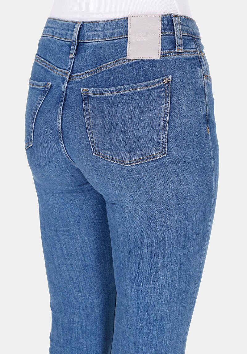 Slim Fit   Kadın Denim Jean Pantolon