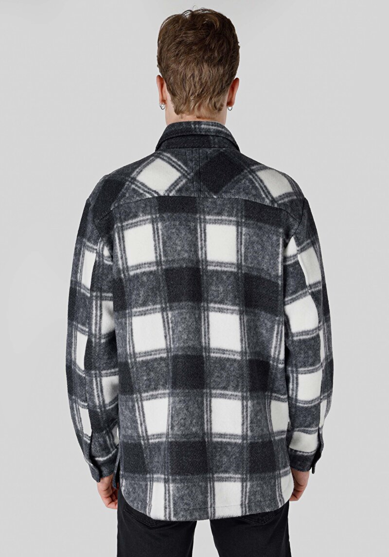 Comfort Fit Erkek Siyah Ceket