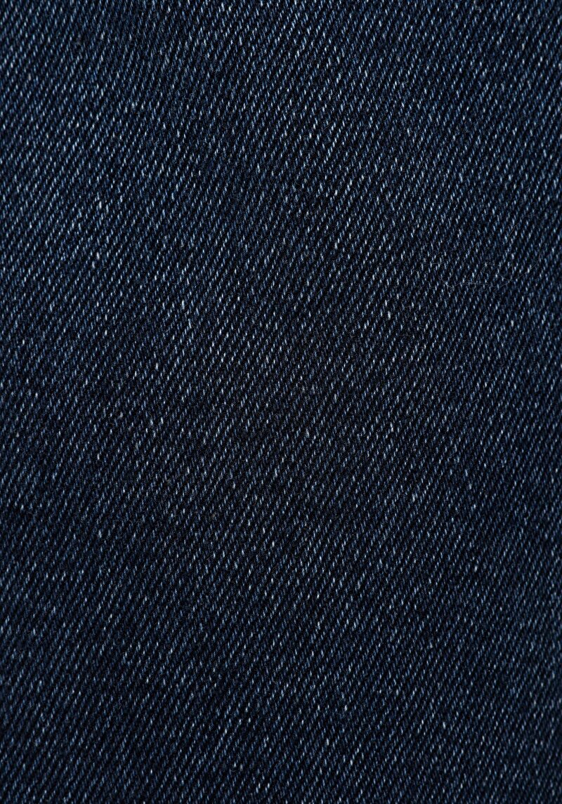 Regular Fit Orta Bel Daralan Paça Erkek İndigo Jean Pantolon