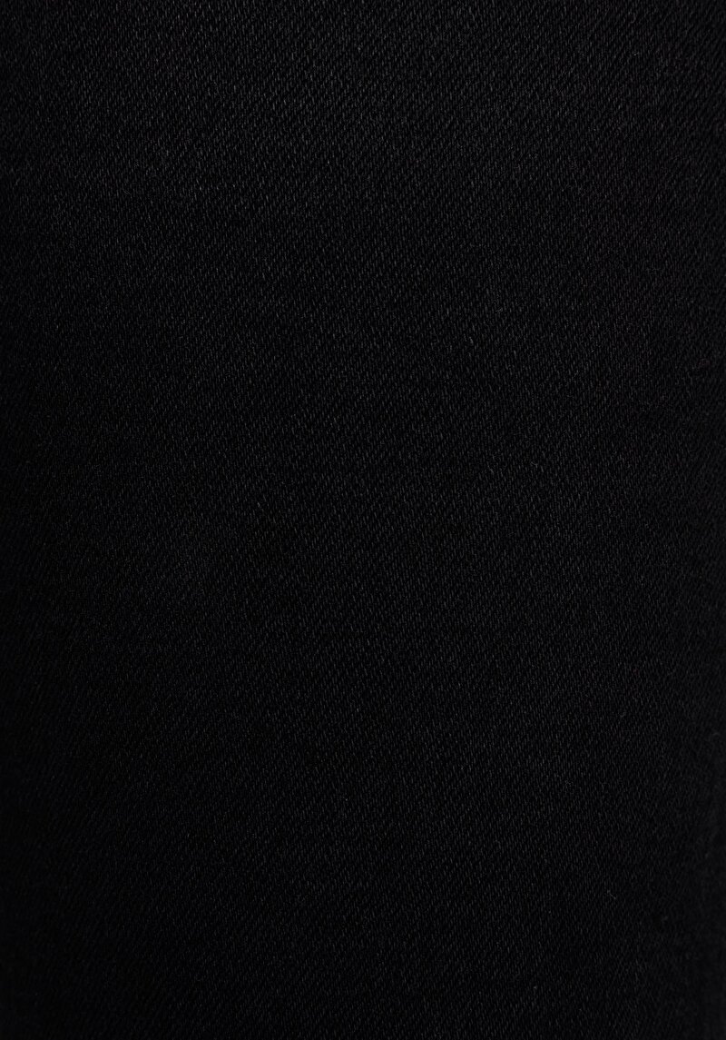 Skinny Fit Yüksel Bel Dar Paça Erkek Siyah Jean Pantolon