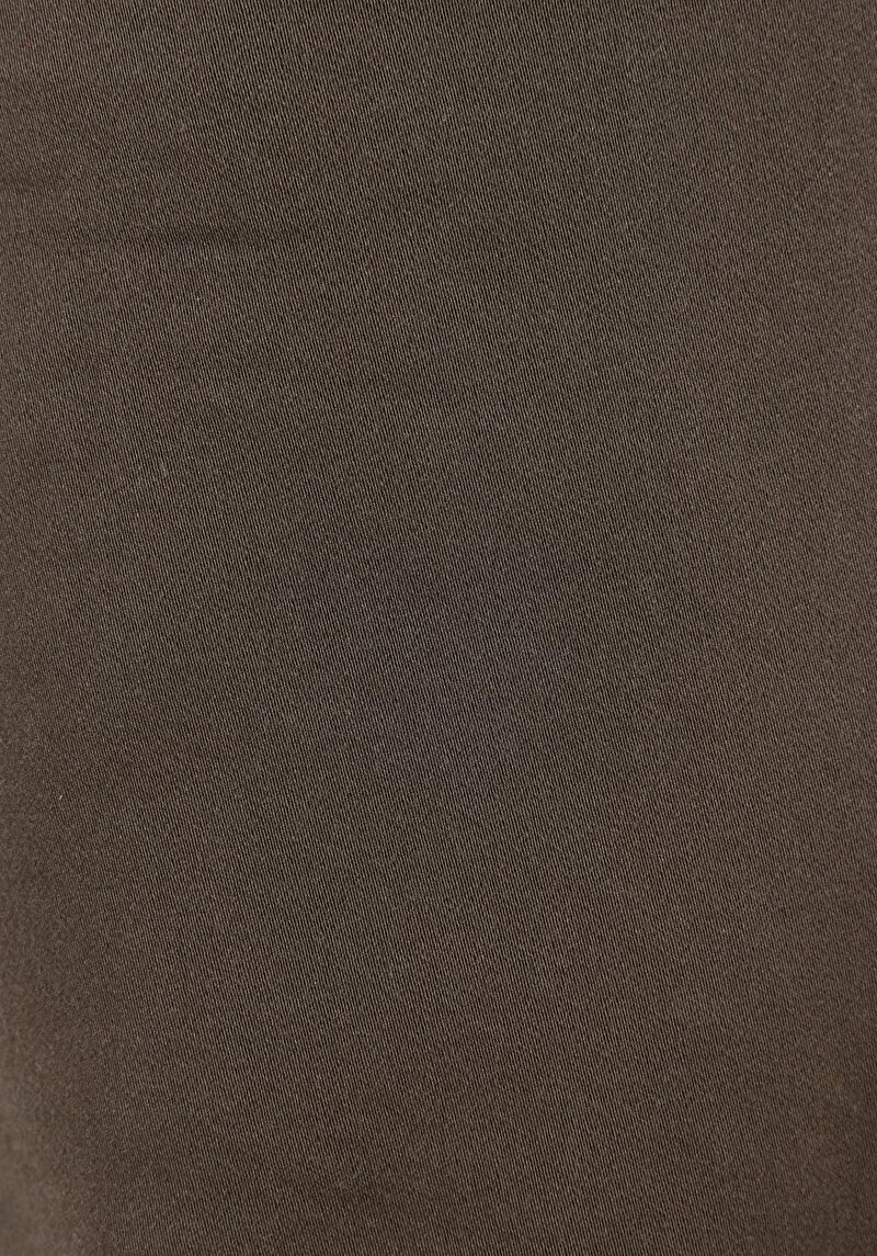 Slim Fit Orta Bel Lastikli Paça Erkek Yeşil  Pantolon