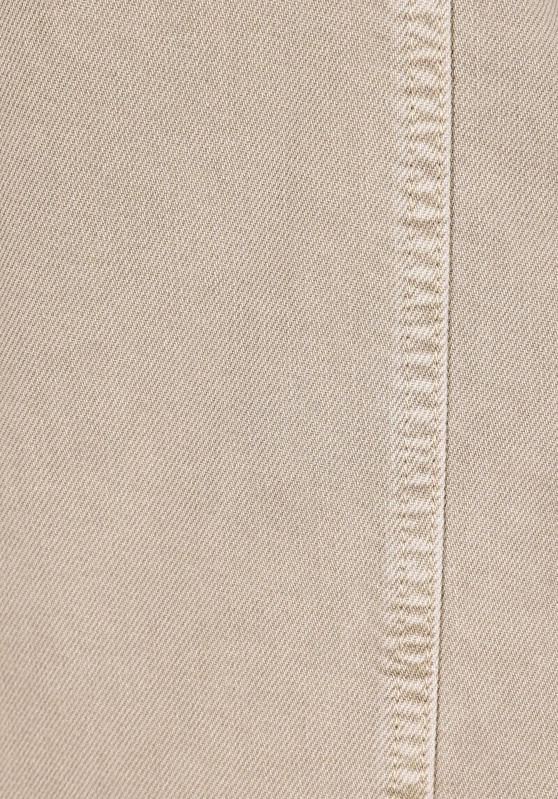 Balloon Fit Orta Bel Geniş Paça Kadın Yeşil  Pantolon