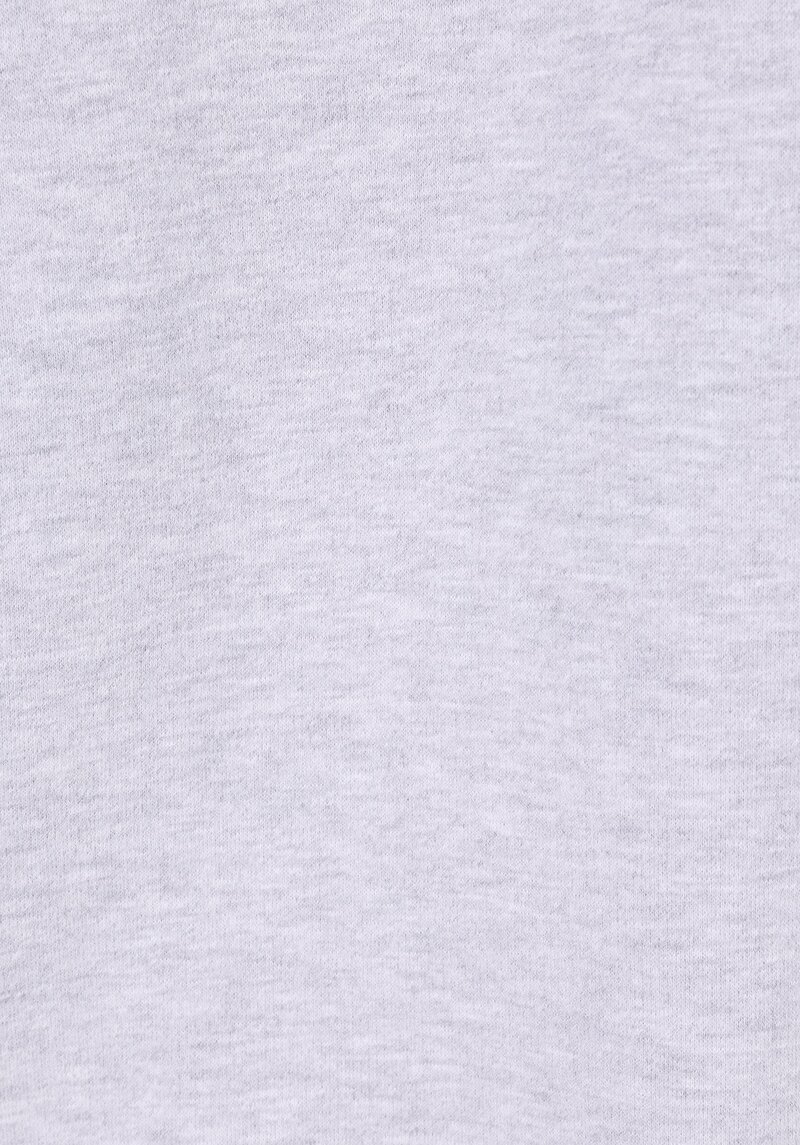 Comfort Fit Kapüşonlu Baskılı Kadın Gri Sweatshirt