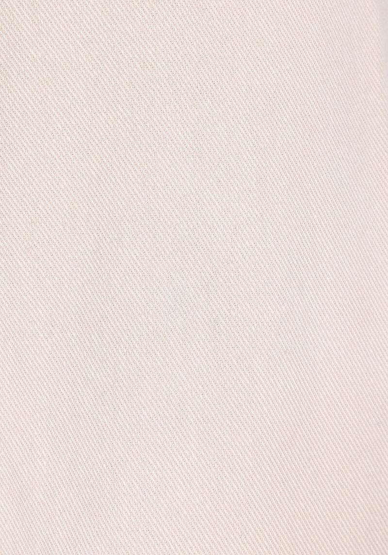 Regular Fit Orta Bel Geniş Paça Kadın Bej  Pantolon