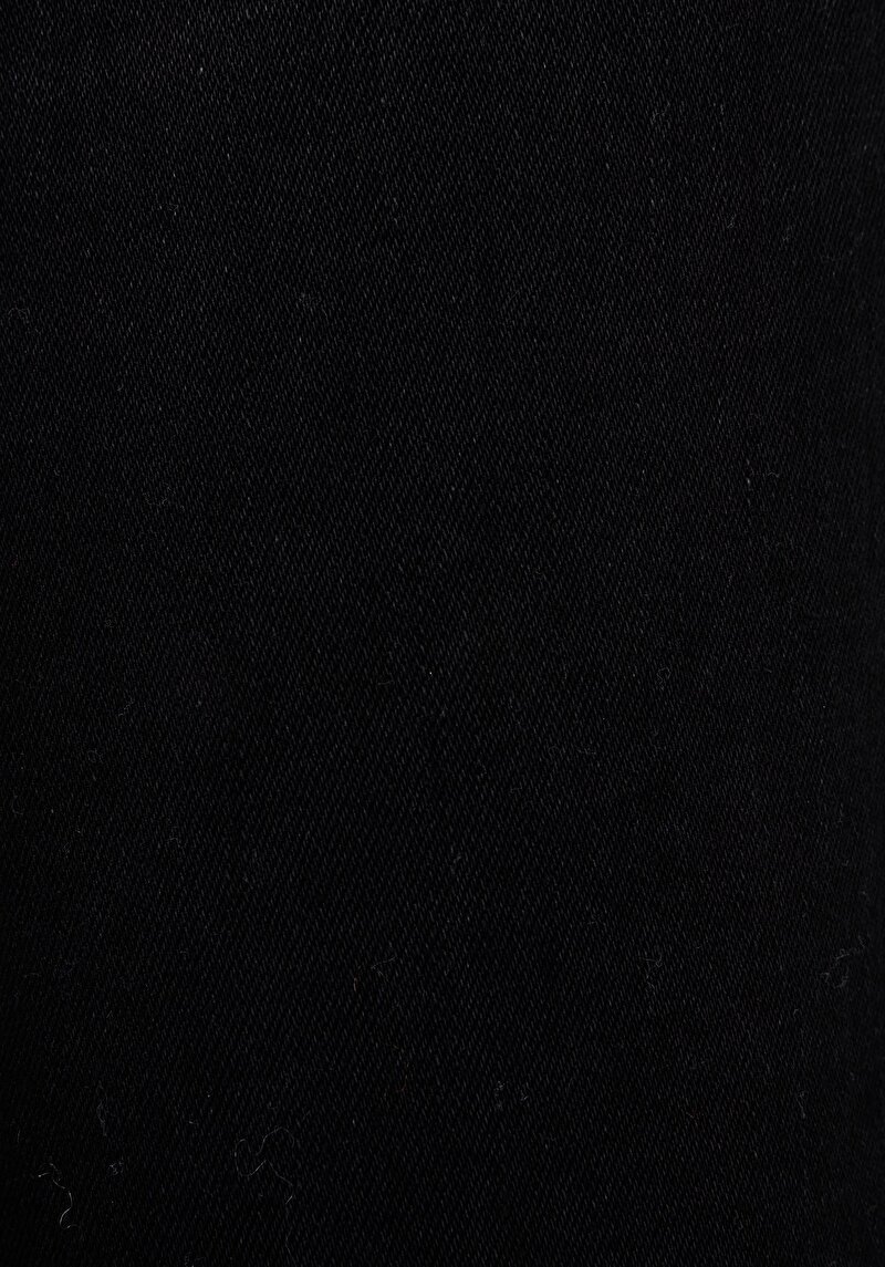 Slim Fit   Kadın Siyah Jean Pantolon