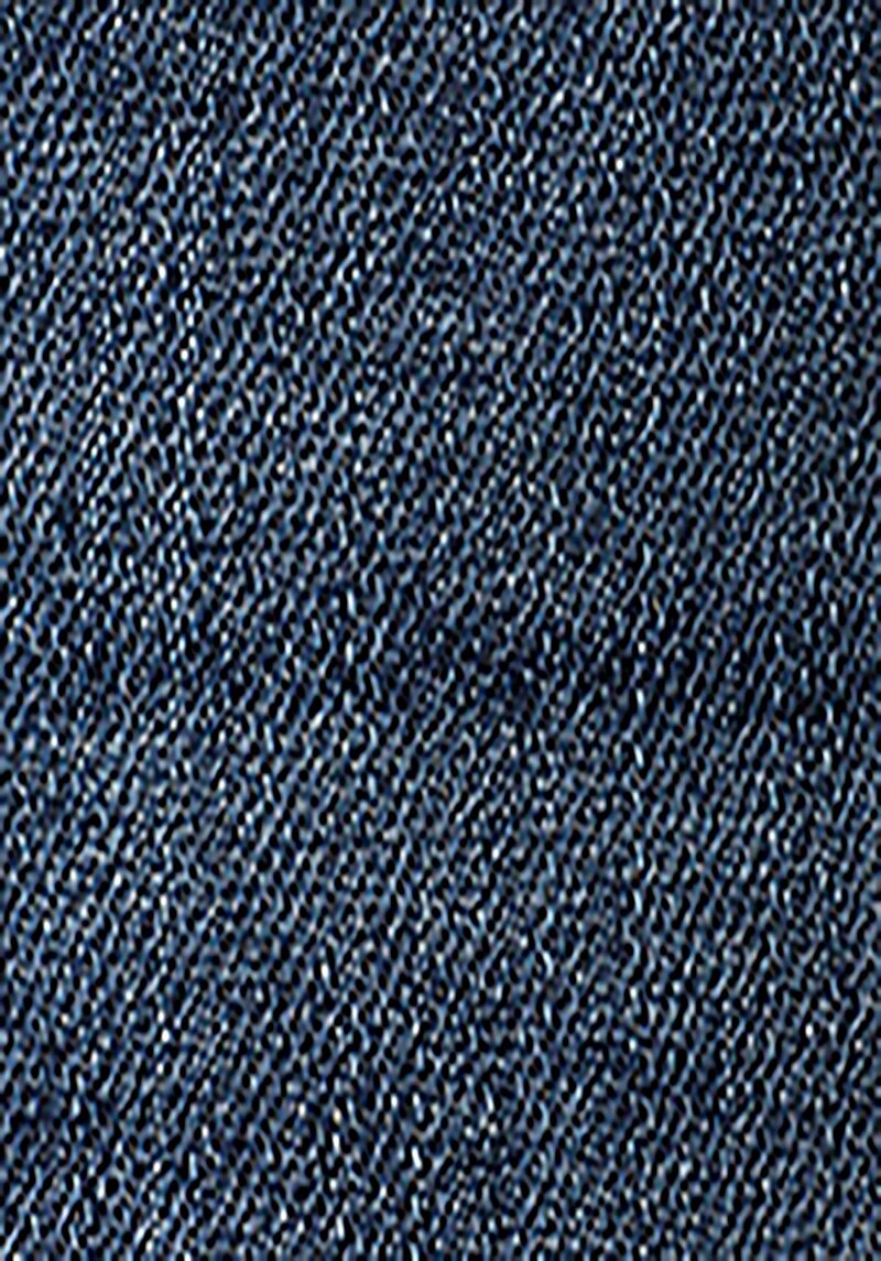 Straight Fit Erkek Koyu İndigo Denim Jean Pantolon