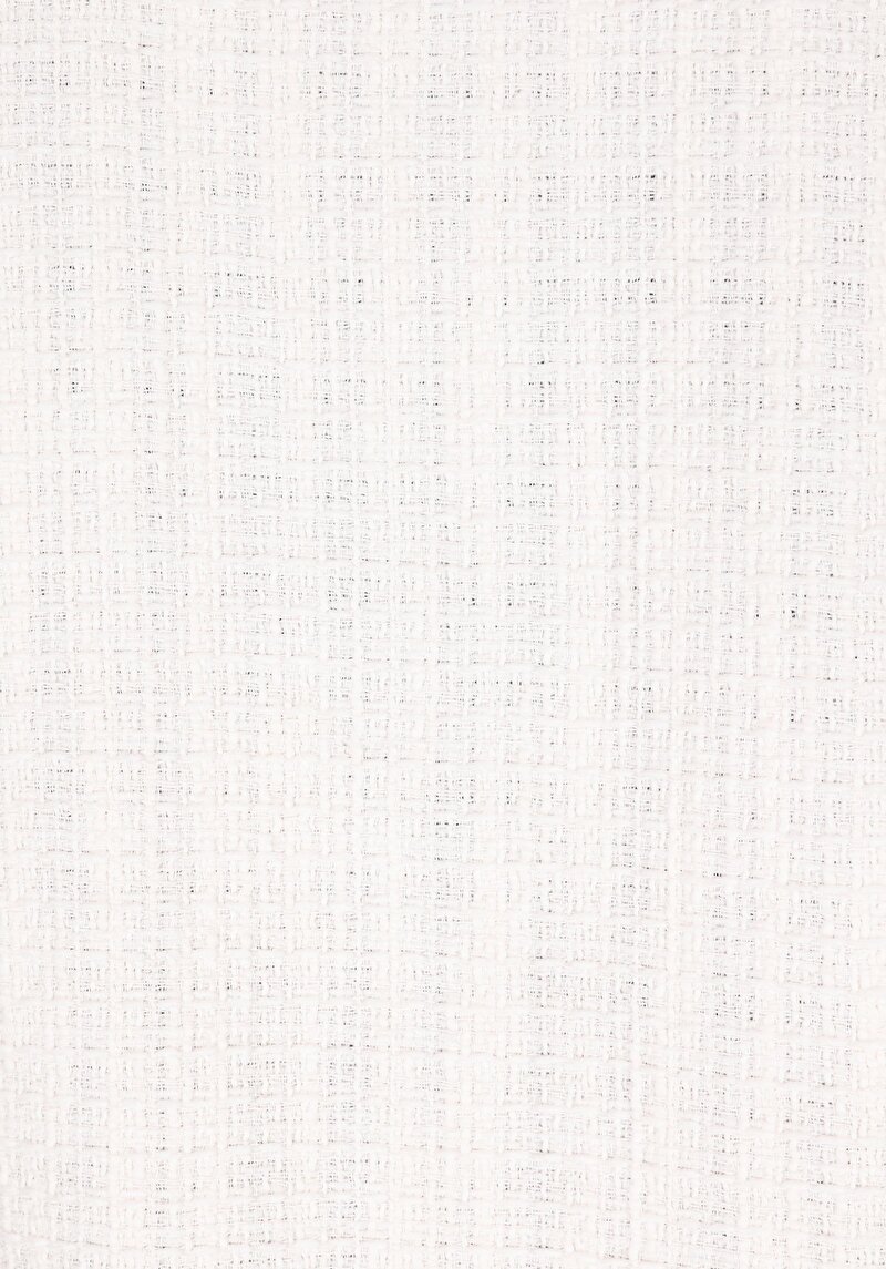 Regular Fit Shirt Neck Düz Kadın Ekru Uzun Kol Gömlek