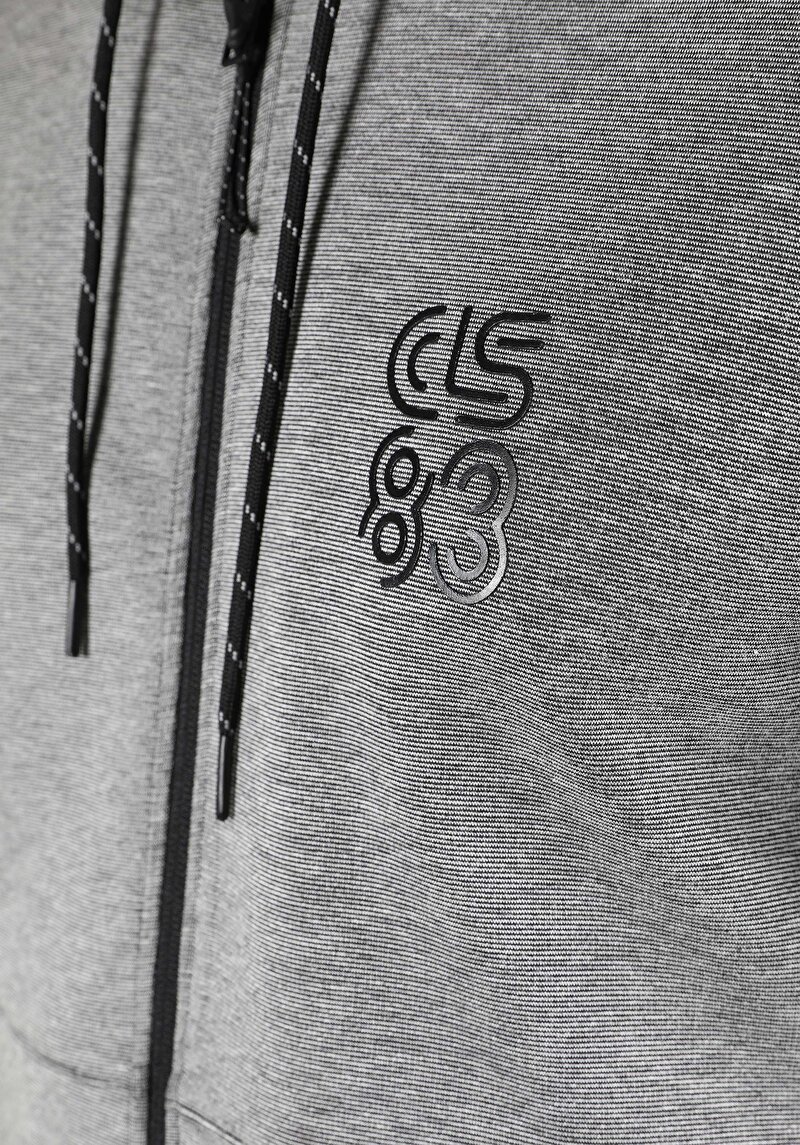 Slim Fit Örme Erkek Gri Ceket