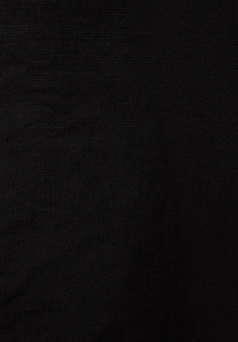 Relaxed Fit Orta Bel Geniş Paça Erkek Siyah  Pantolon