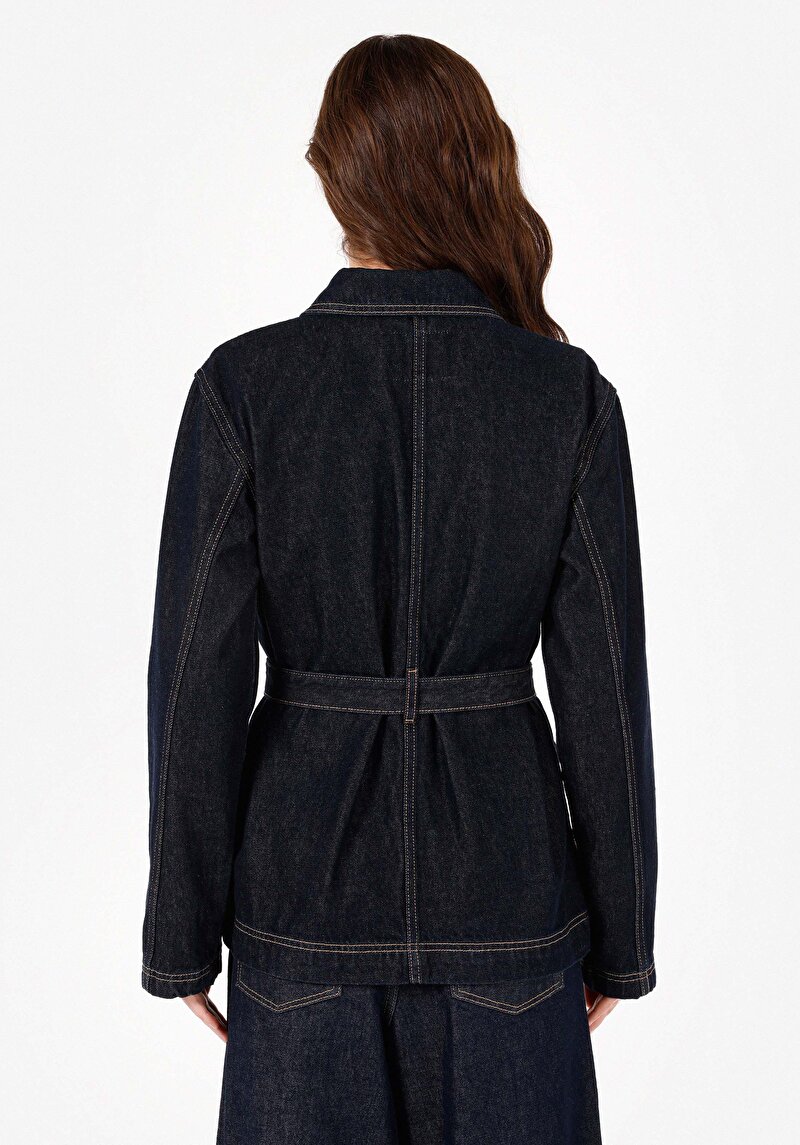 Slim Fit Kadın Siyah Jean Pantolon