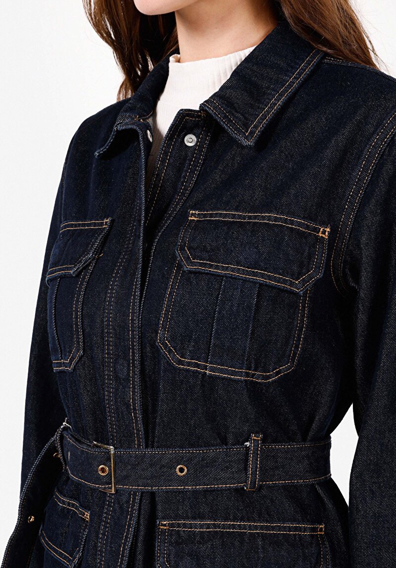 Slim Fit Kadın Siyah Jean Pantolon