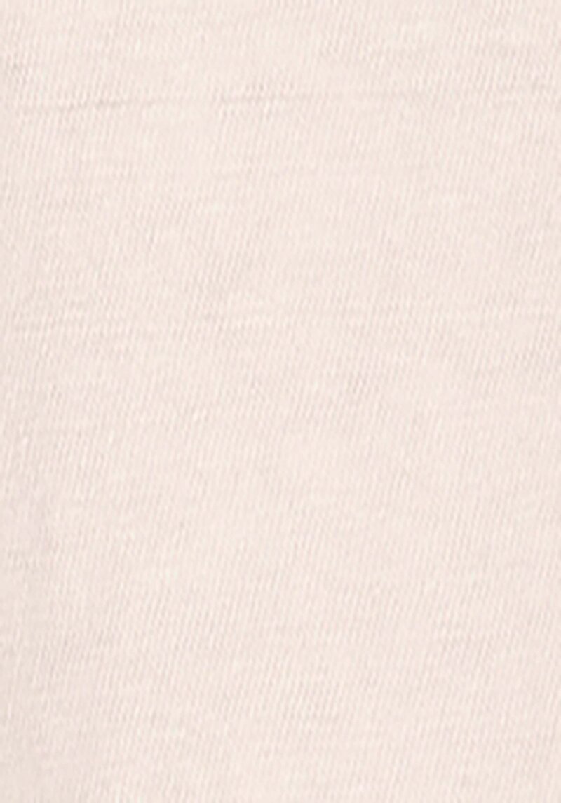 Regular Fit Yuvarlak Yaka Nakışlı Kadın Bej Kısa Kol Tişört