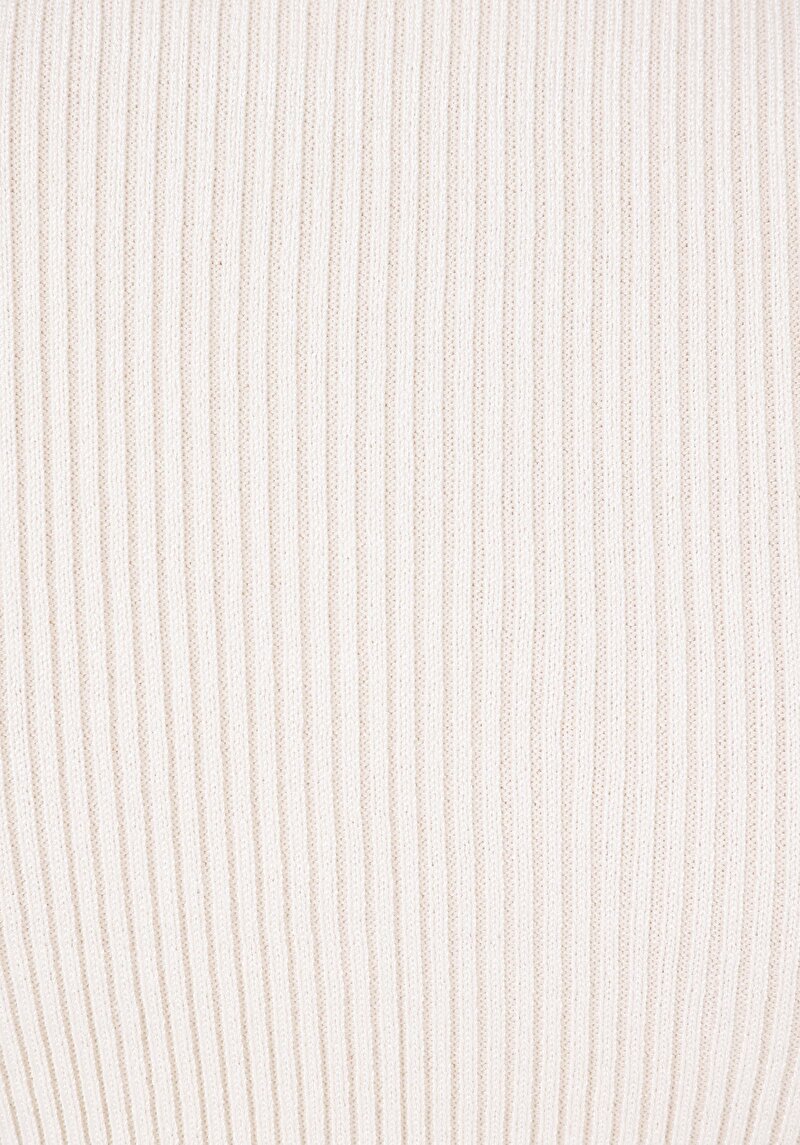 Slim Fit   Kadın Ekru  Kazak