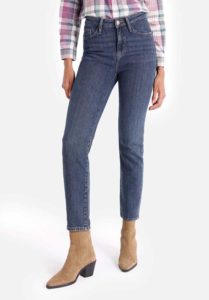 Slim Fit Kadın Denim Jean Pantolon