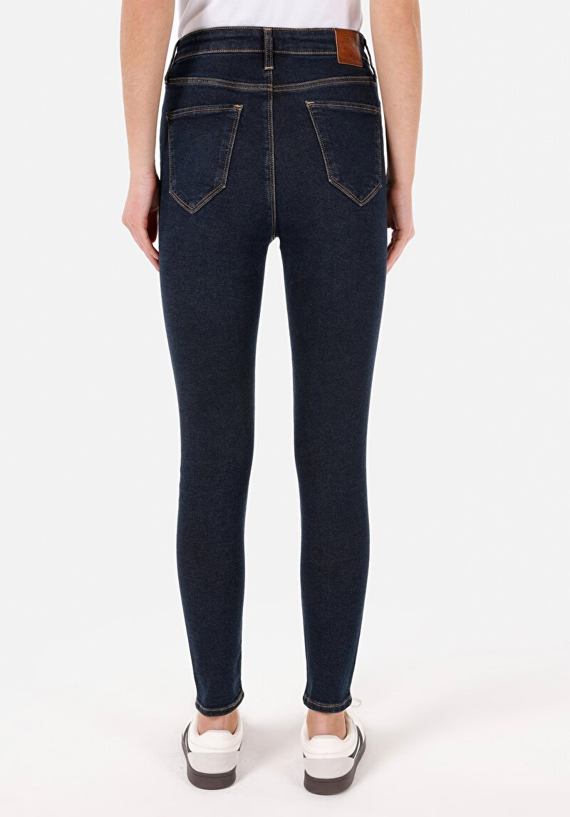 Skinny Fit Kadın Denim Jean Pantolon