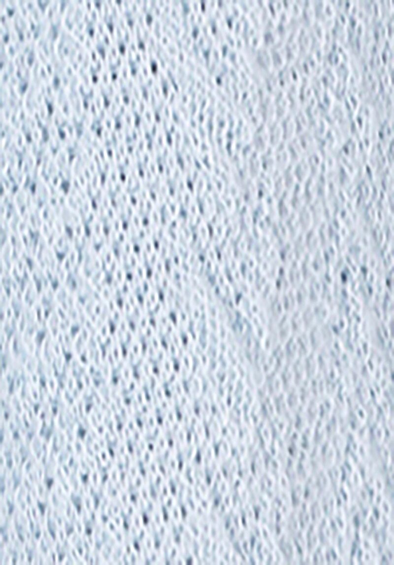 Regular Fit Yuvarlak Yaka  Kadın Mavi Kısa Kol Tişört