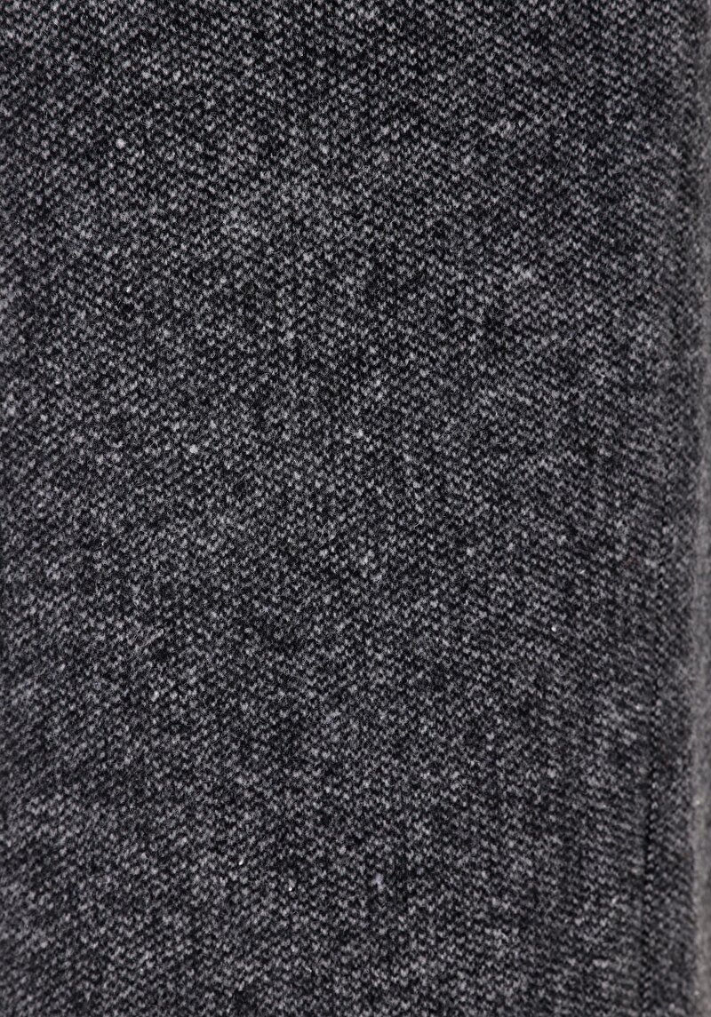 Regular Fit Yüksek Bel Geniş Paça Kadın Gri  Pantolon