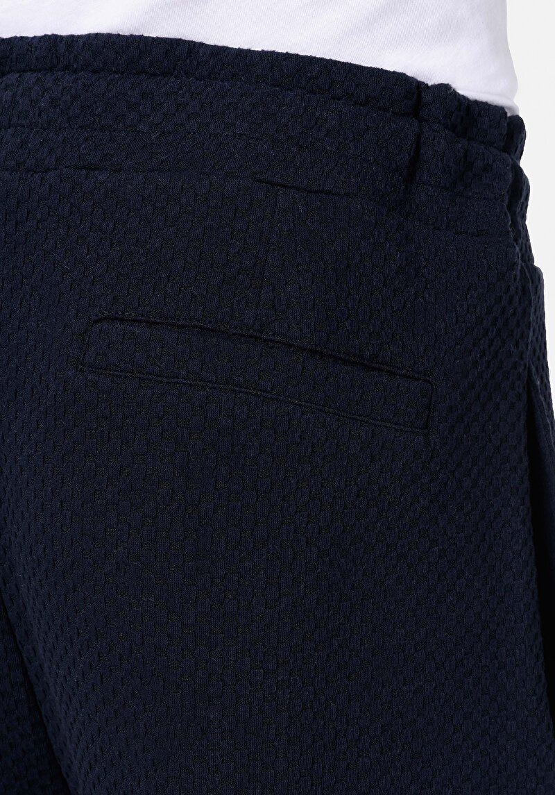 Regular Fit Orta Bel  Erkek Lacivert Eşofman Altı