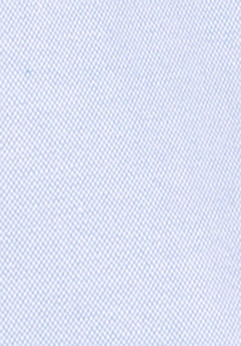 Regular Fit Shirt Neck Cepli Düz Erkek Mavi Kısa Kol Gömlek