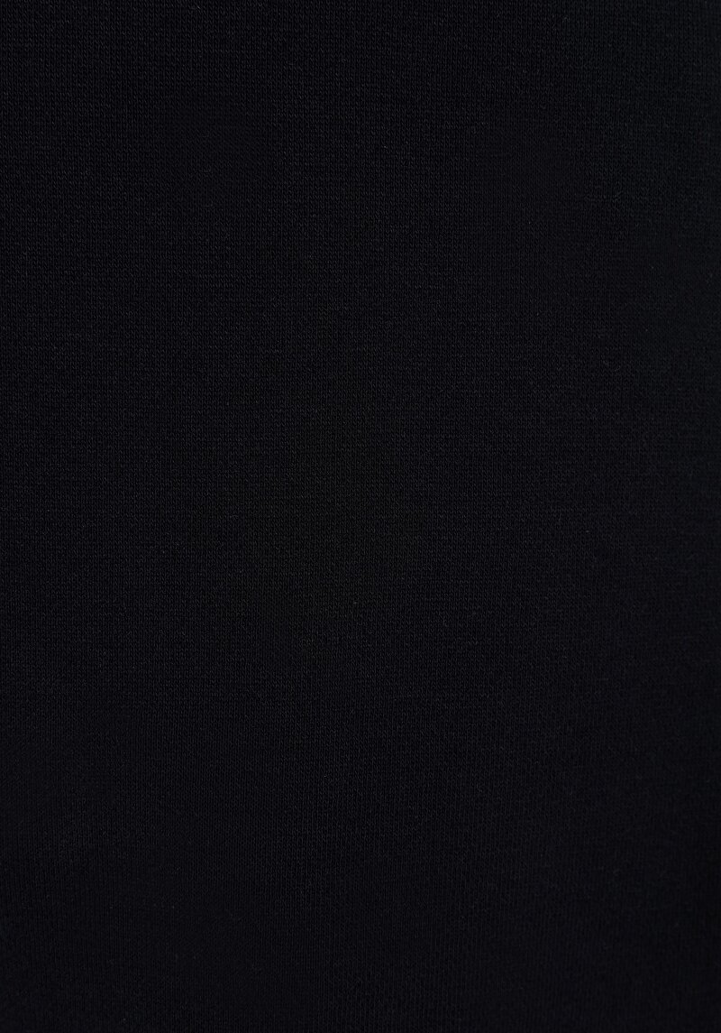 Regular Fit Orta Bel Düz Erkek Siyah Eşofman Altı