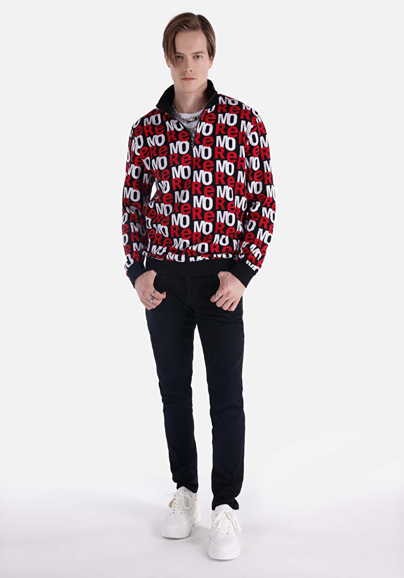 Slim Fit Düşük Bel Dar Paça Erkek Lacivert Jean Pantolon