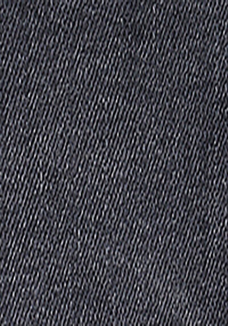 Straight Fit Düşük Bel  Erkek Siyah Jean Şort