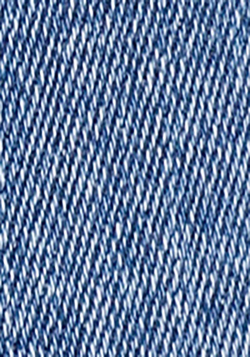 Straight Fit Düşük Bel  Erkek İndigo Jean Şort