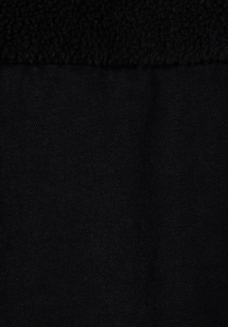 Oversize Fit Düğmeli Astarsız  Erkek Mavi Ceket