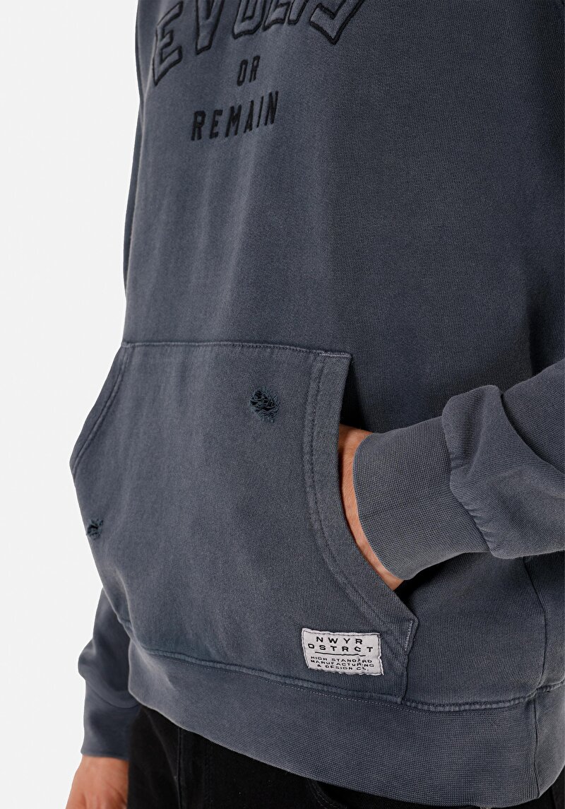 Regular Fit   Erkek Antrasit Sweatshirt