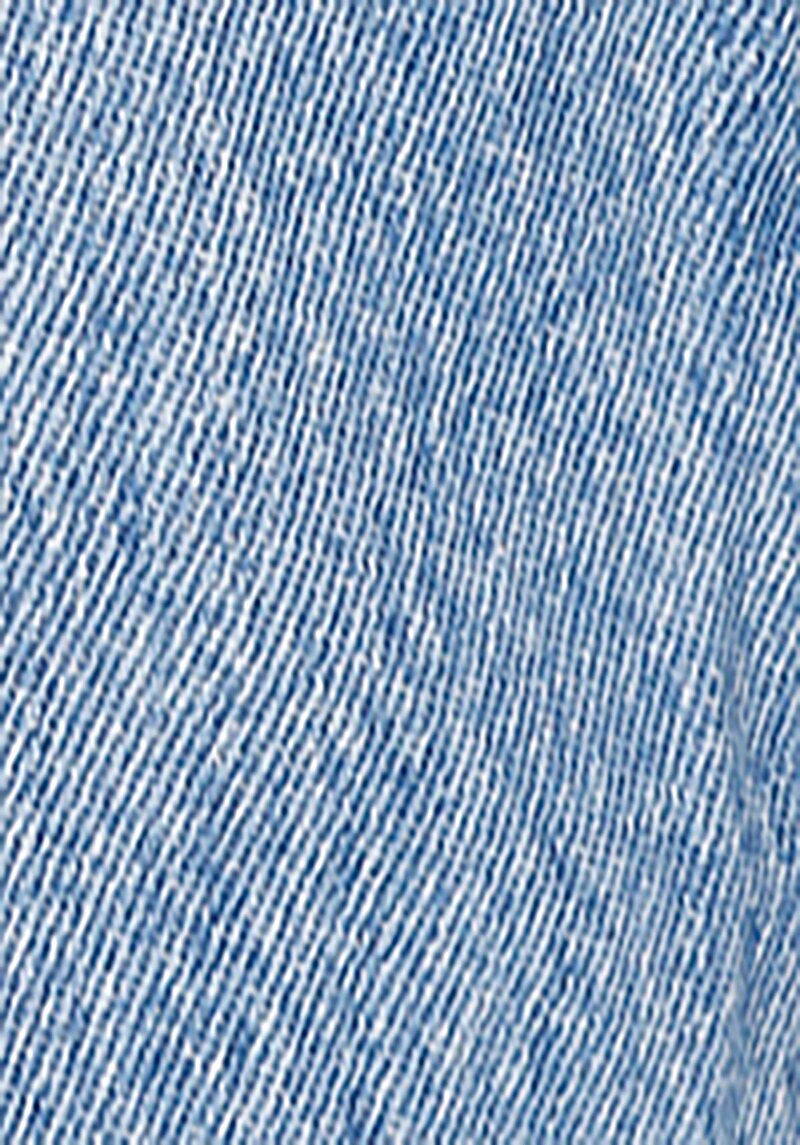 Regular Fit Orta Bel  Erkek İndigo Jean Şort