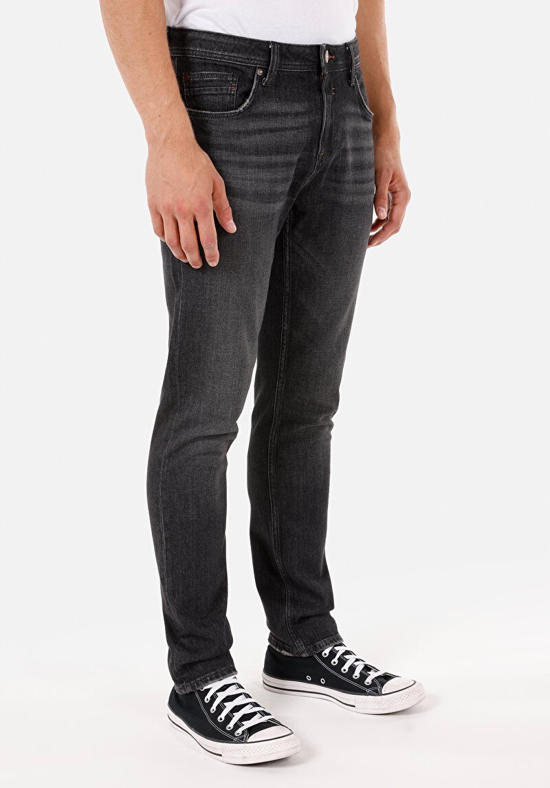 Straight Fit Erkek Denim Jean Pantolon