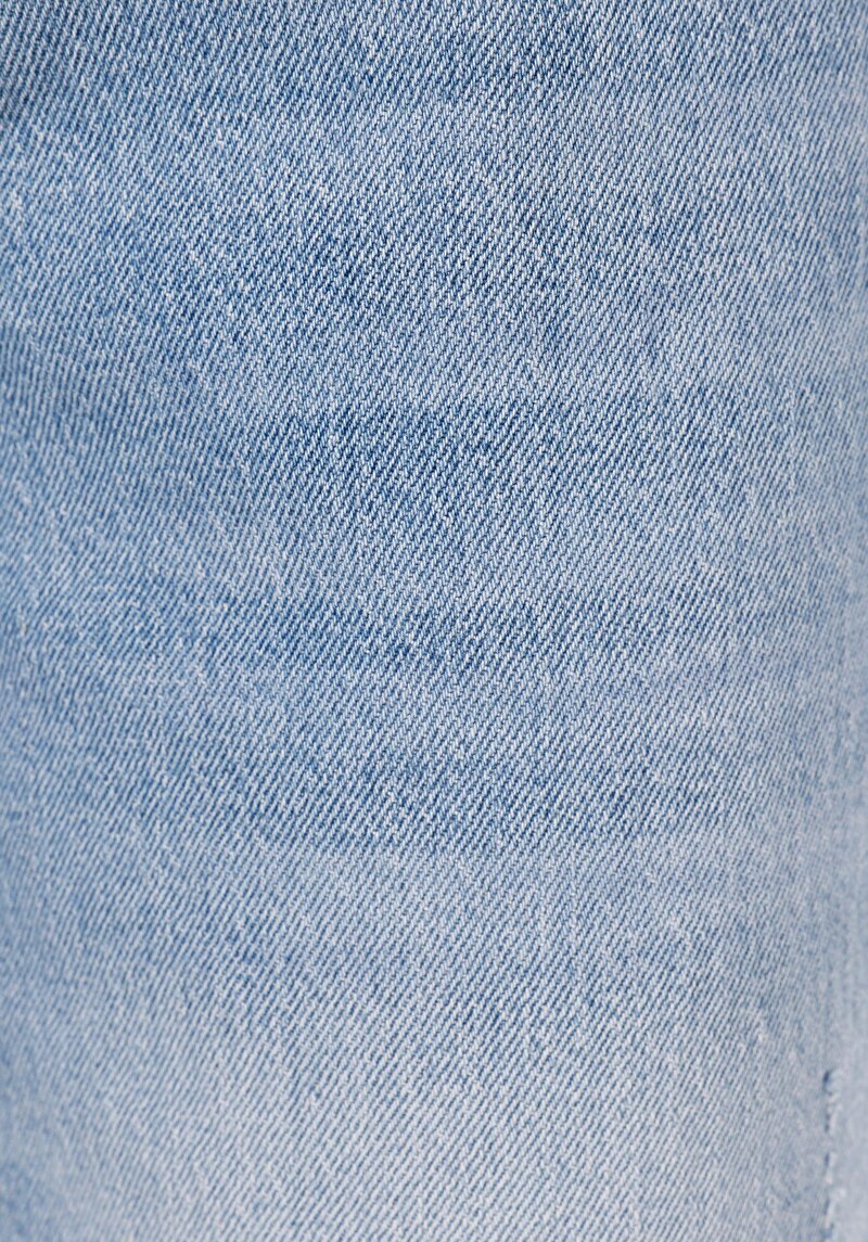 Straight Fit Kadın İndigo Denim Jean Pantolon