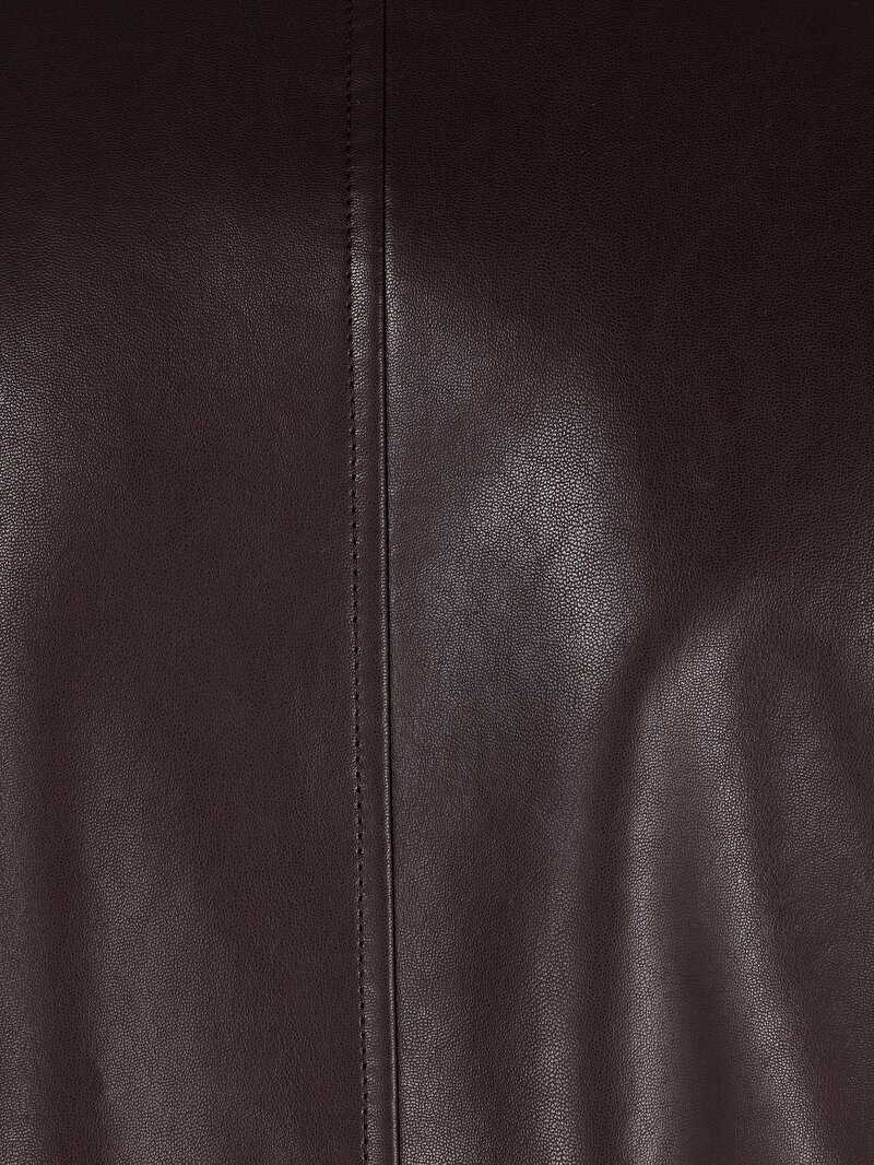 Regular Fit     Erkek Kahverengi Mont Pu