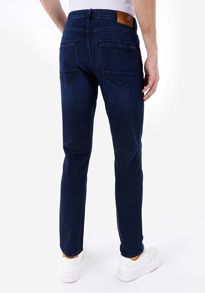 Straight Fit Erkek Denim Jean Pantolon