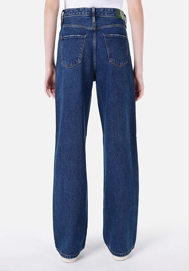 Regular Fit Kadın İndigo Jean Pantolon
