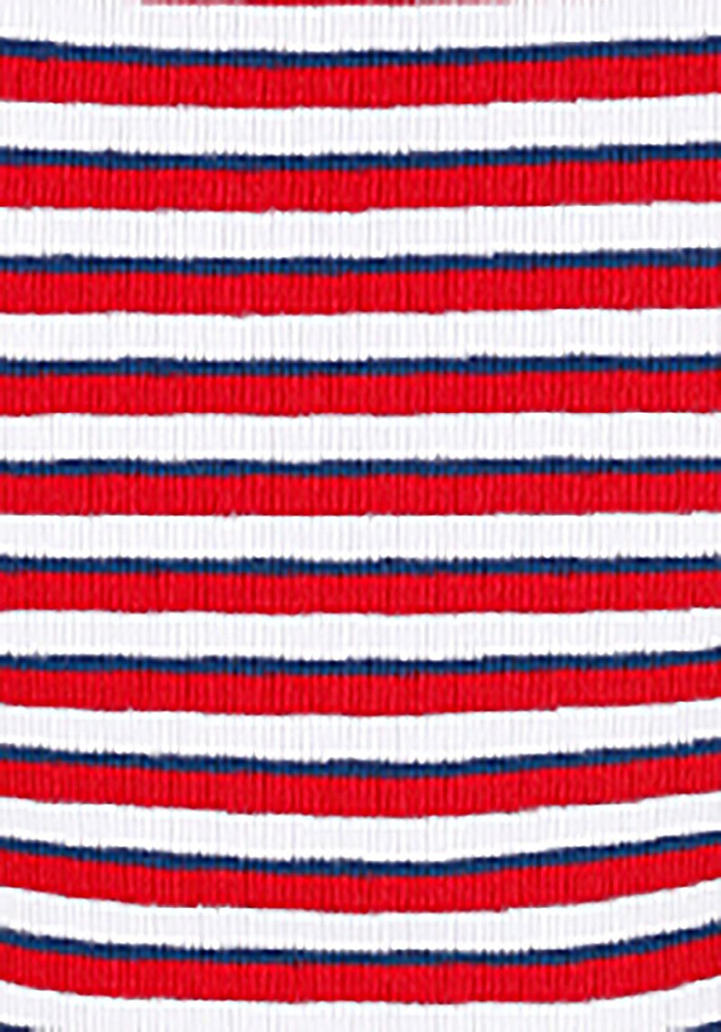 Slim Fit Derin Yuvarlak Yaka  Kadın Kirmizi Kısa Kol Tişört