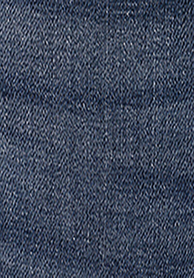 Straight Fit Düşük Bel Düz Paça Erkek Koyu İndigo Jean Pantolon