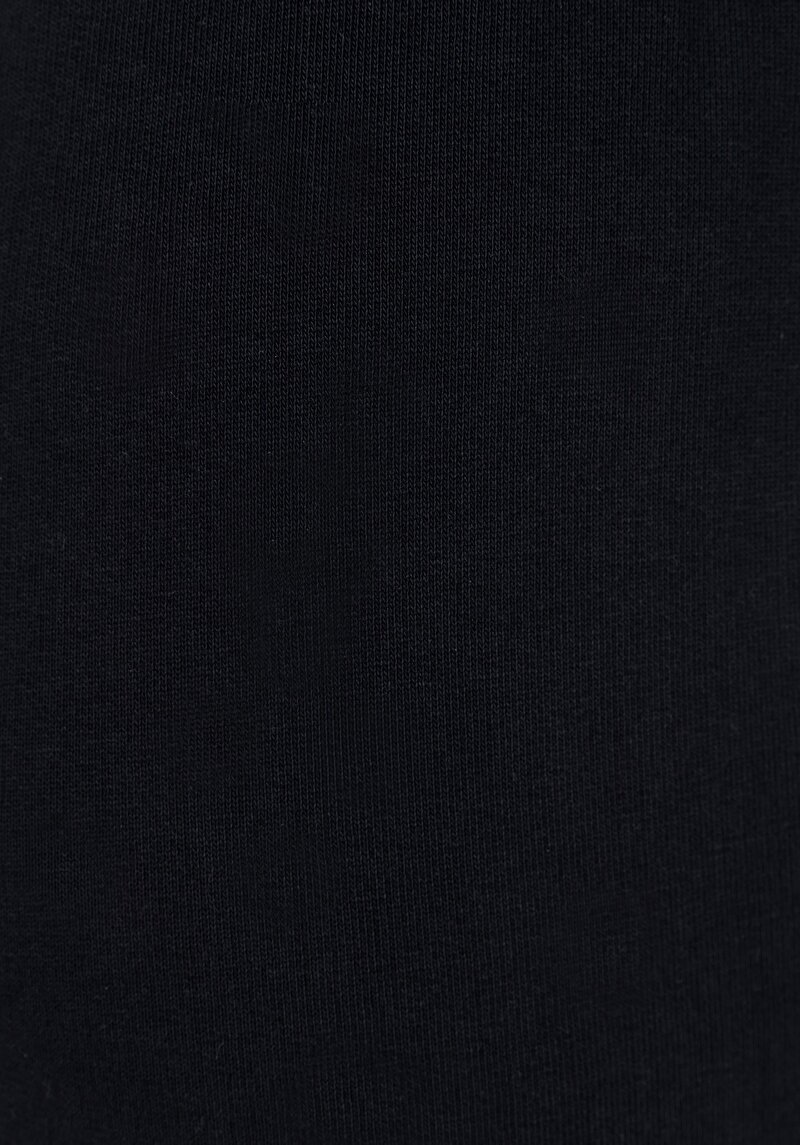 Regular Fit Orta Bel Düz Kadın Siyah Eşofman Altı