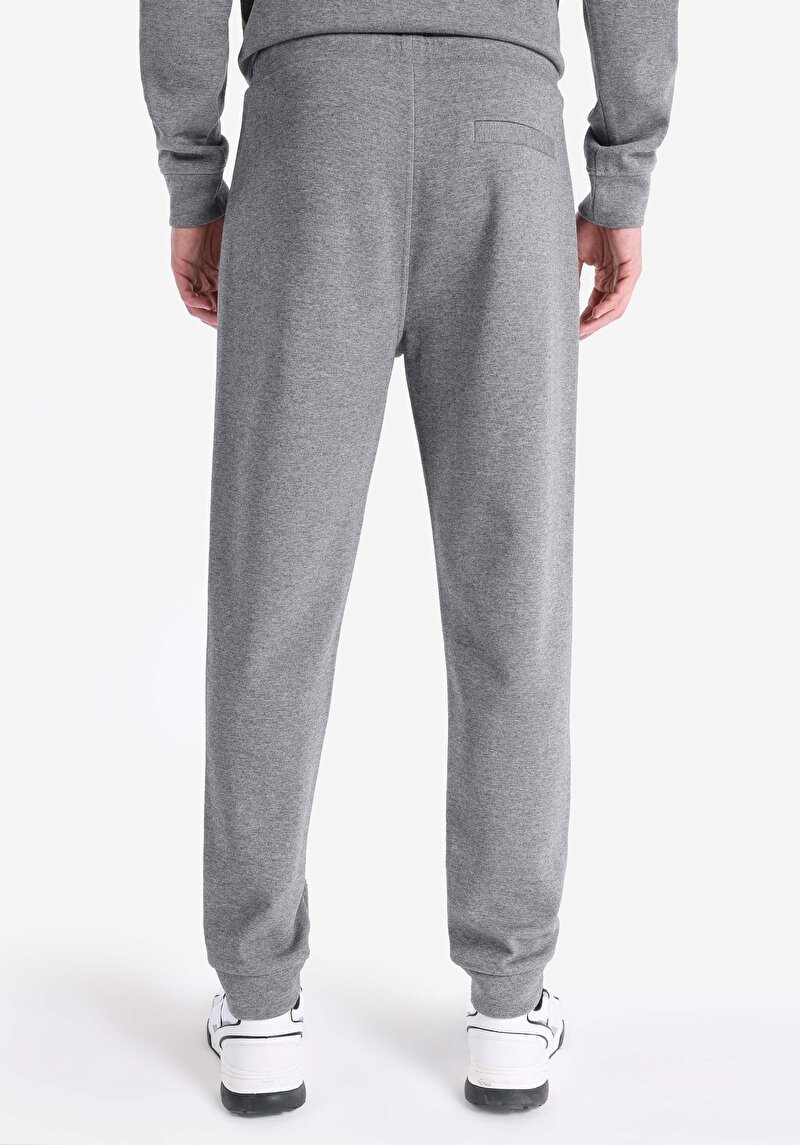 Regular Fit Orta Bel Erkek Antrasit Eşofman Altı