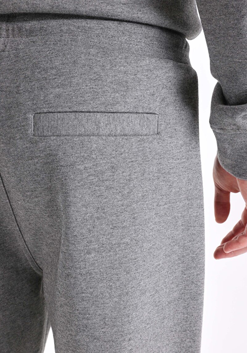 Regular Fit Orta Bel  Erkek Antrasit Eşofman Altı