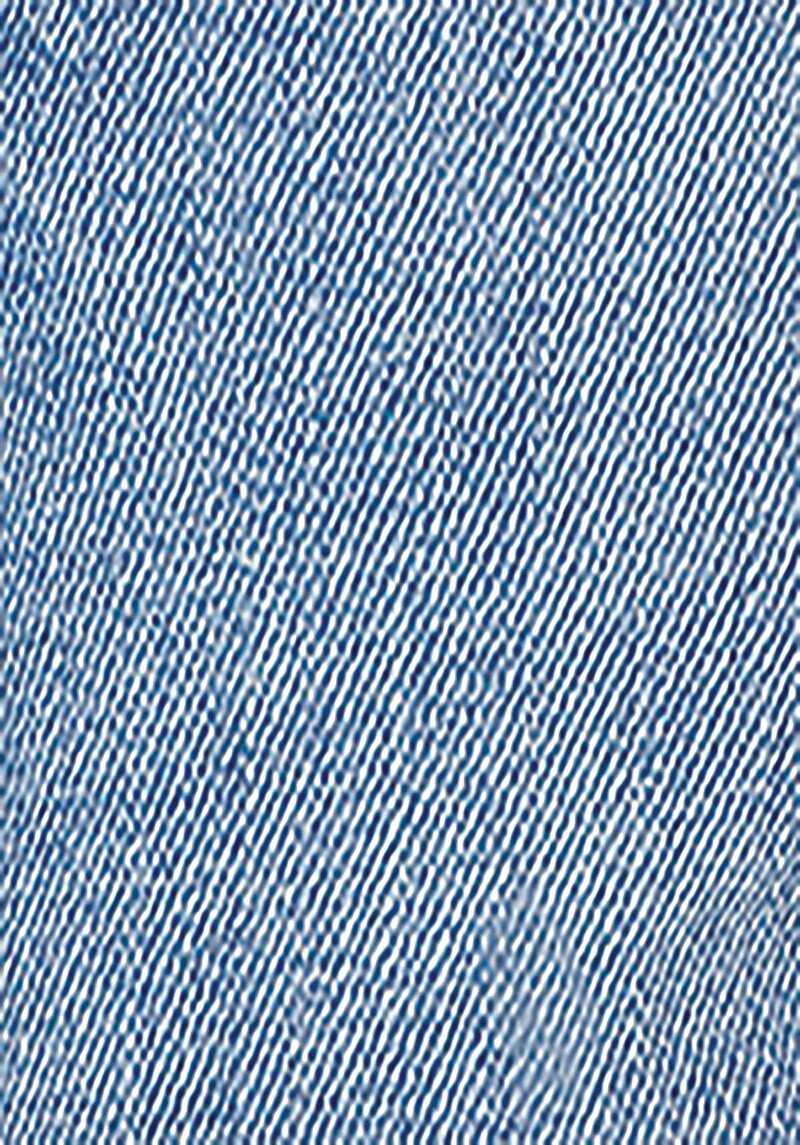 Skinny Fit Fermuarlı Erkek İndigo Jean Pantolon