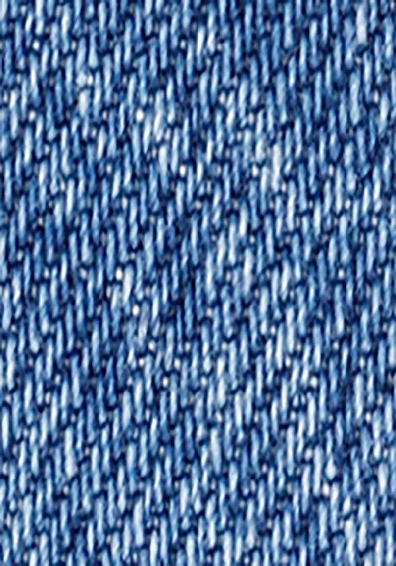 Regular Fit Orta Bel Erkek İndigo Pamuk Jean Şort