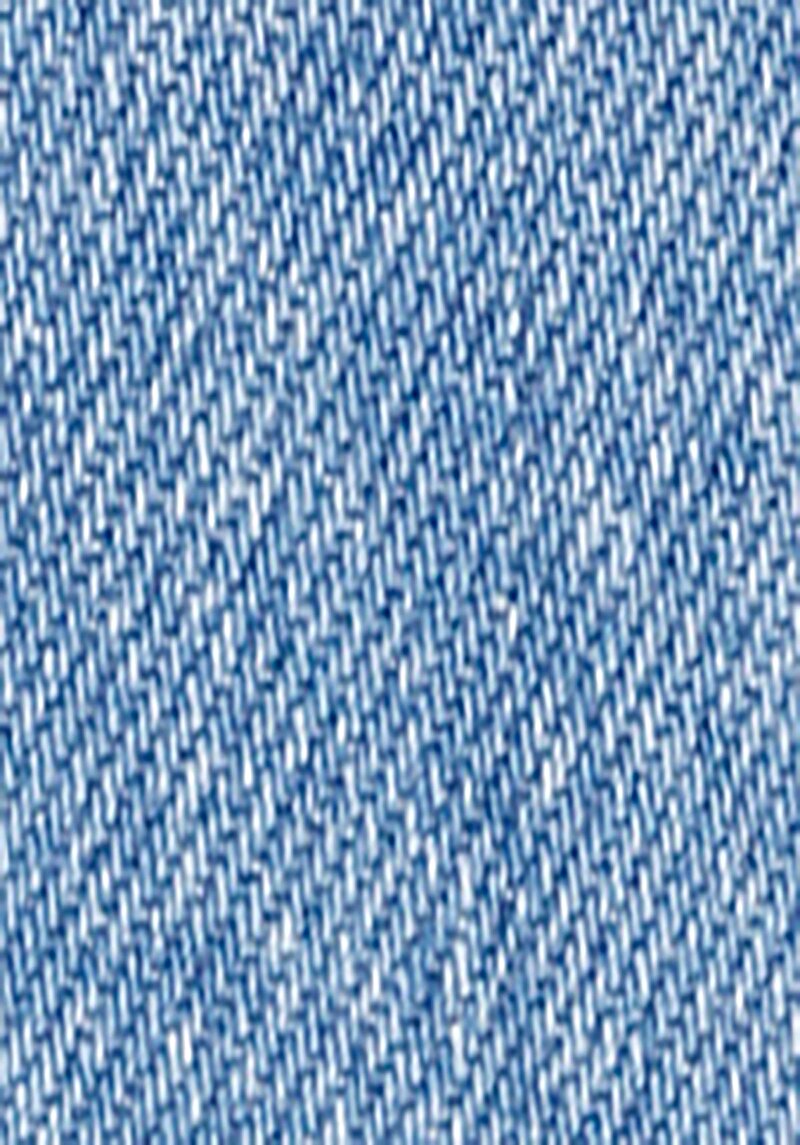 Cargo Fit Orta Bel Düz Erkek İndigo Jean Şort