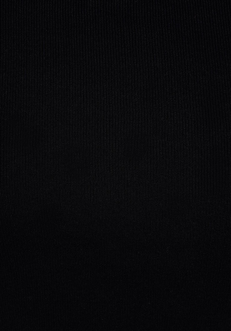 Slim Fit   Kadın Siyah  Kazak