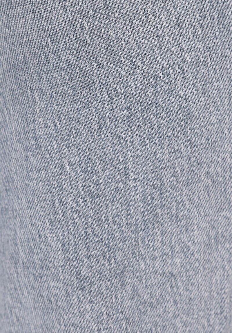 Mom Fit   Kadın Gri Jean Pantolon