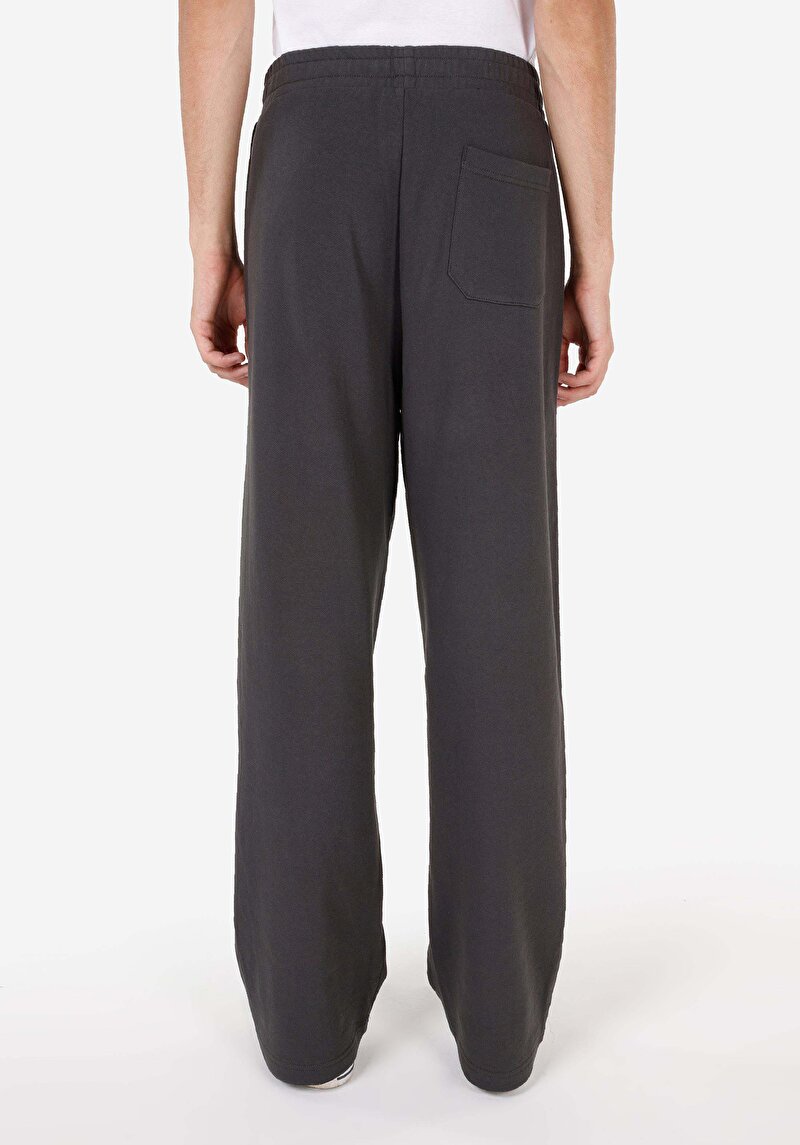 Comfort Fit Orta Bel Erkek Antrasit Eşofman Altı