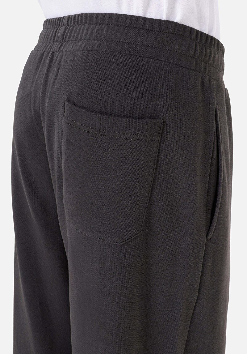 Comfort Fit Orta Bel  Erkek Antrasit Eşofman Altı