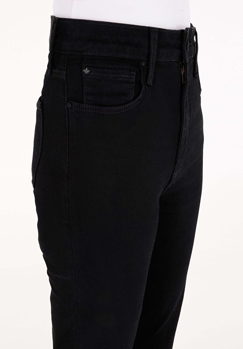 Regular Fit Orta Bel Bootcut Kadın Denim Jean Pantolon