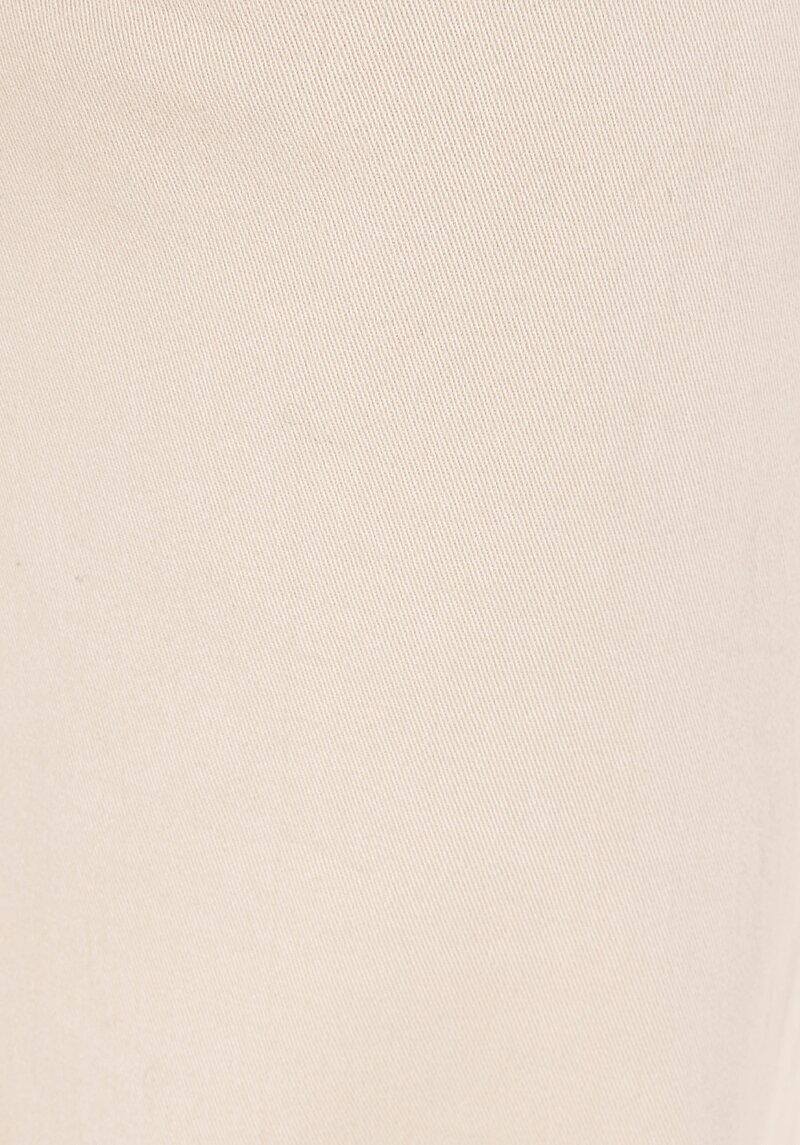 Regular Fit Düşük Bel Düz Paça Kadın Bej  Pantolon